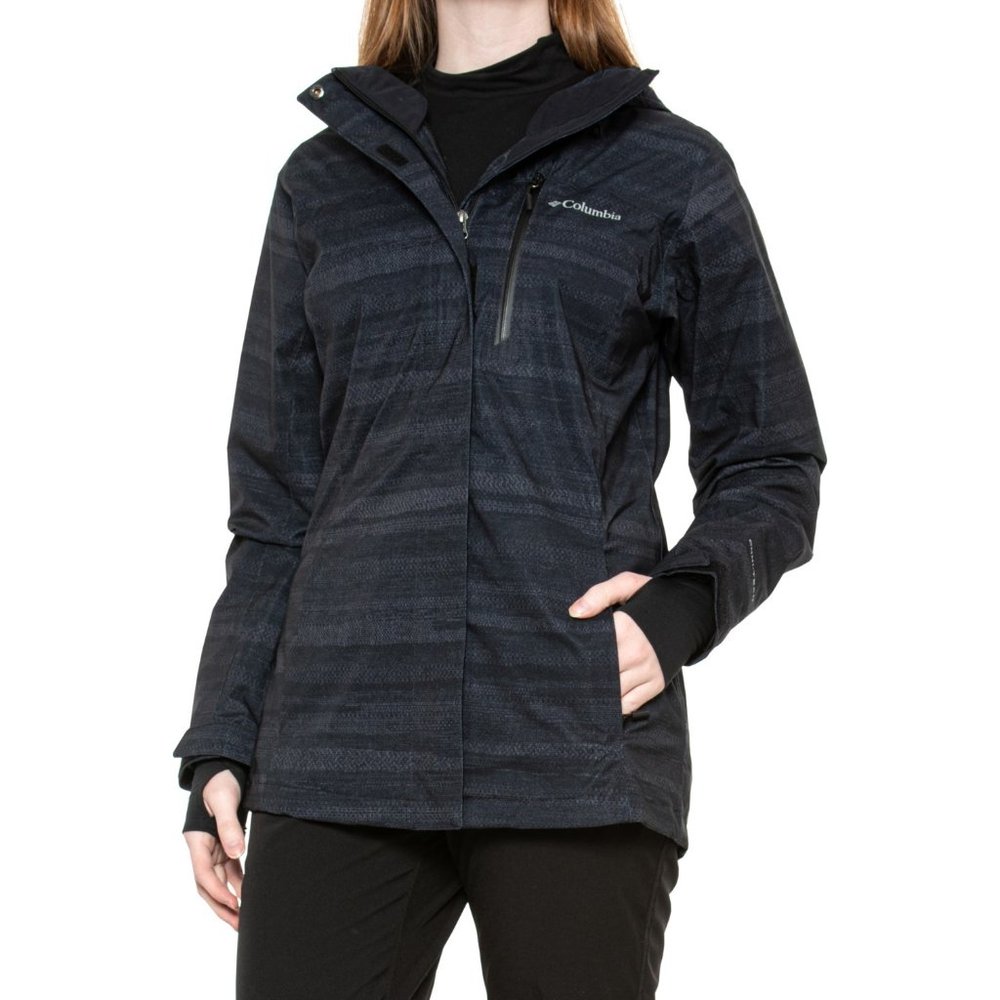 🤍🖤Columbia Sportswear Golden Grove Omni-Tech® Winter Jacket Women-XS/2-NWT
